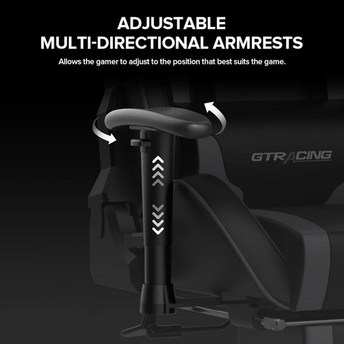 Bluetooth Gaming Chair With Footrest For Home Office