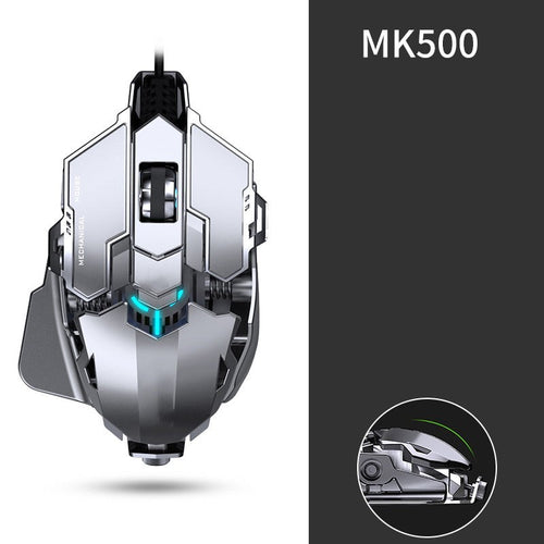 Esports Gaming Mouse Wired Mechanical Macro Metal Weighted