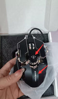 Esports Gaming Mouse Wired Mechanical Macro Metal Weighted