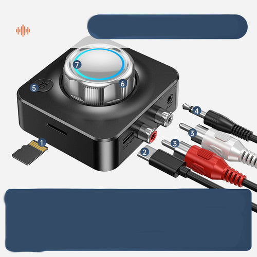 5.0 Blue Tooth Receiver And Transmitter Audio Adapter