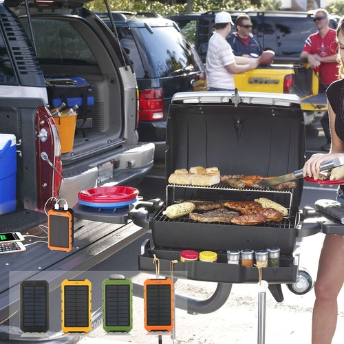 Batería Externa Solar Roaming 6000mAh Puertos USB Dobles Cargador Resistente al Agua para Teléfono y Tablet