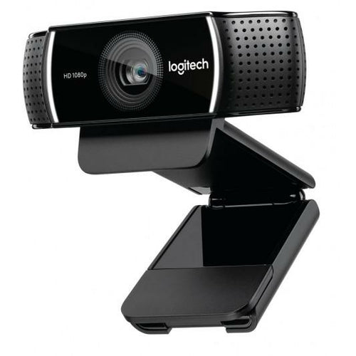 C922 Pro Stream Full HD Webcam 30fps at 1080p Autofocus Light