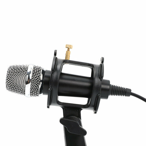 Micrófono USB Condensador Para Transmisión en Vivo Con Soporte Para PC Portátil Y Teléfonos Móviles
