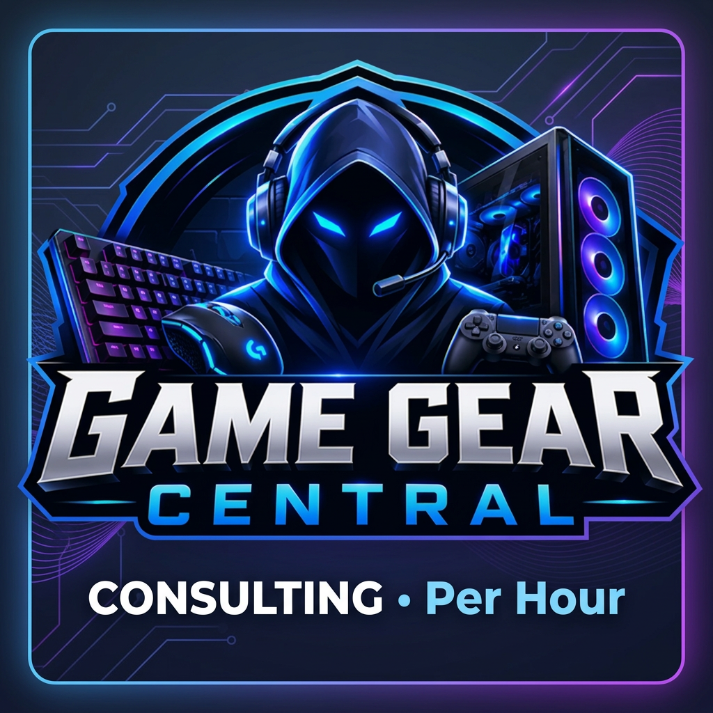 Game Gear Central Streamer & Content Creation Consulting - Per Hour