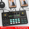Microphone Mixer Professional Adjustable Volume Audio USB Instrument